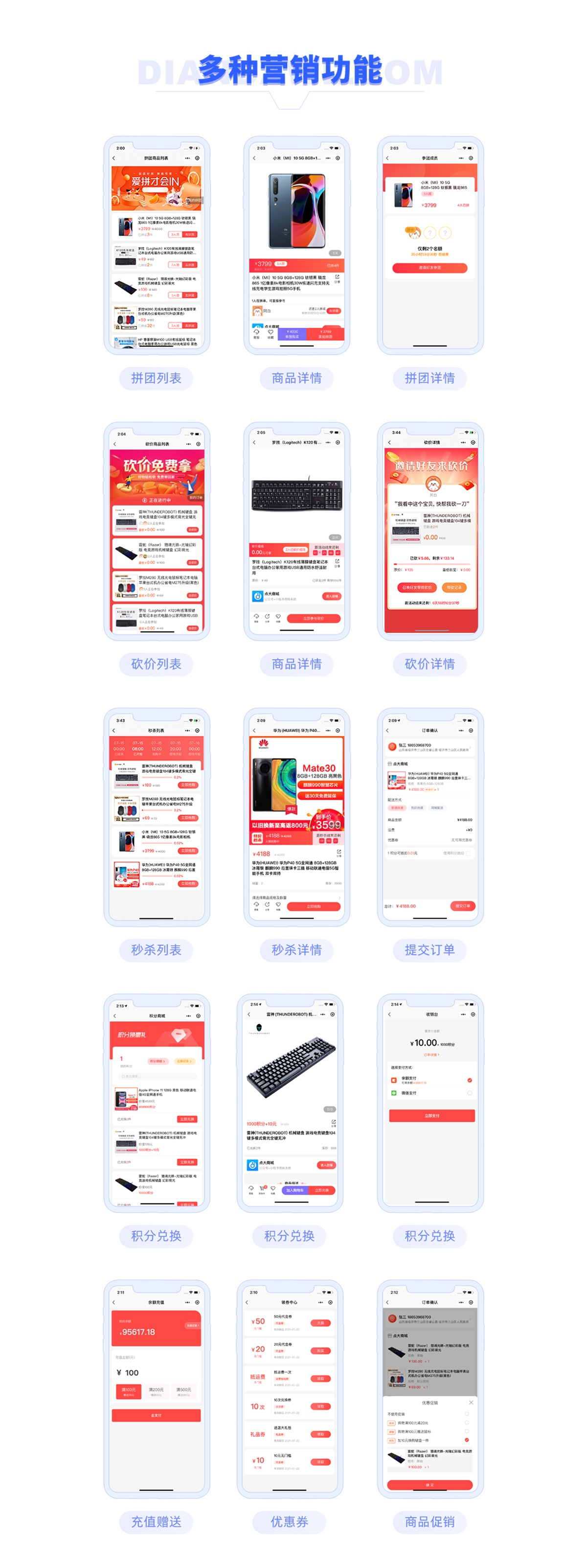 点大商城 uniapp全套前后端开源工程文件 含演示和教程（当前版本2.5.3）